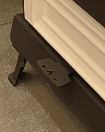 Печь-камин Майолика классик, мёд (Астов)