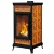 Печь-камин Майолика классик, мёд (Астов)