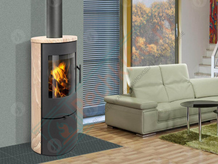 Печь-камин Evora песчаник (Romotop)