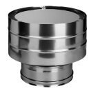 Дефлектор на трубу с изол (НЕРЖ-321/0,5-НЕРЖ-439/0,5) d-130/210 (Дымок-Lux)