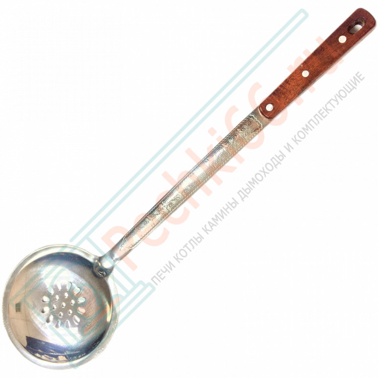 Шумовка Для Казана С Деревянной Ручкой Купить