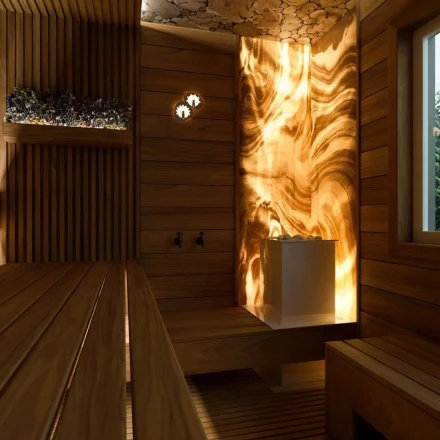 Электрическая печь для бани и сауны Sangens W12G White