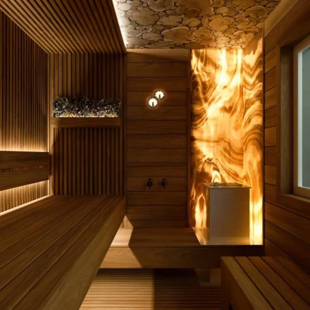 Электрическая печь для бани и сауны Sangens W12G White