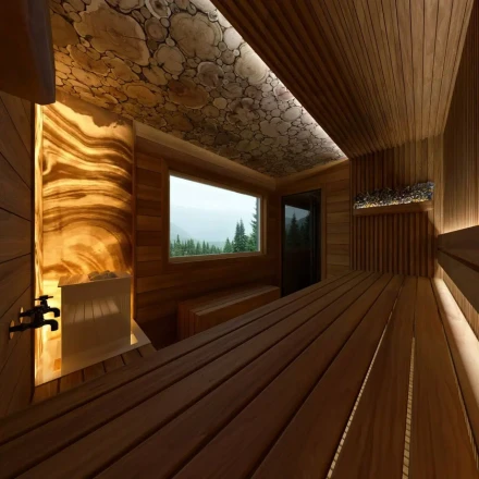 Электрическая печь для бани и сауны Sangens W12G White