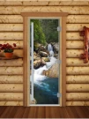 Стеклянная дверь для бани и сауны Престиж фотопечать А100 (DoorWood) Стеклянная дверь для бани и сауны Престиж фотопечать А100 (DoorWood)