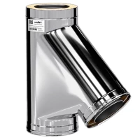 Сэндвич-тройник 135° (AISI-316L/0,8-AISI-304/0,5) d-250/350 (Craft-HF-50)