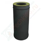 Сэндвич труба V50R с изол L=500 (AISI-310S/0,8-ОЦИНК-RAL/0,5) d-200/300 (Вулкан-Cerablanket)