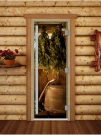 Стеклянная дверь для бани и сауны Престиж фотопечать А098 (DoorWood) Стеклянная дверь для бани и сауны Престиж фотопечать А098 (DoorWood)