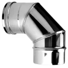 Отвод одностенный 90° (AISI-310S/0,8мм) d-180 (Вулкан)