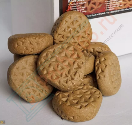 Набор керамических камней Flat 35 мм, 10 кг (Kerkes)