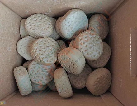 Набор керамических камней Flat 35 мм, 10 кг (Kerkes)