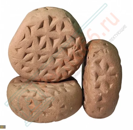 Набор керамических камней Flat 35 мм, 10 кг (Kerkes)