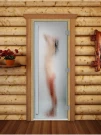 Стеклянная дверь для бани и сауны Престиж фотопечать А097 (DoorWood) Стеклянная дверь для бани и сауны Престиж фотопечать А097 (DoorWood)