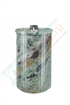 Дровяная банная печь Ферингер ОПТИМА "Жадеит перенесённый рисунок" до 28 м³