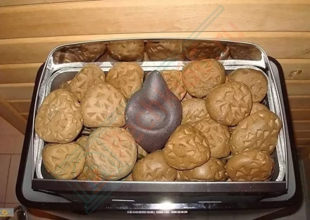 Набор керамических камней Tetra Iso, 20 кг (Kerkes)