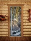 Стеклянная дверь для бани и сауны Престиж фотопечать А096 (DoorWood) Стеклянная дверь для бани и сауны Престиж фотопечать А096 (DoorWood)