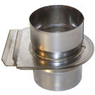 Шибер-задвижка (НЕРЖ-439/1,0) d-180 (УМК)