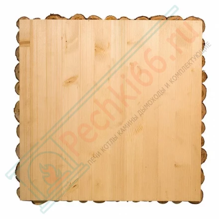 Панно из можжевельника на щите 700х700 мм