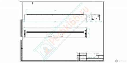 Автоматический биокамин M 2200 с ДУ (ZeFire)