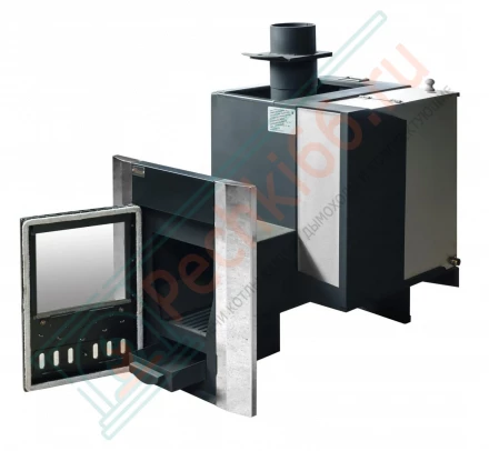 Печь для бани № 05М в комплекте с баком 51 л (Тройка)