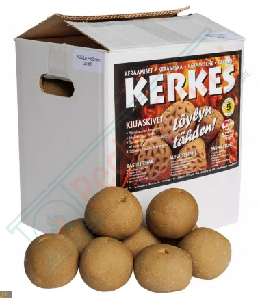 Набор керамических камней Kuula 80, 20 кг (Kerkes)