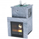 Печь для бани Сочи-М2 в талькохлорите с открытым верхом (ИзиСтим) Печь для бани Сочи-М2 в талькохлорите с открытым верхом (ИзиСтим)