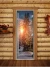 Стеклянная дверь для бани и сауны Престиж фотопечать А093 (DoorWood)