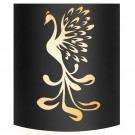 Абажур BLACK (AISI 430) тип 7 "Жар-птица" (Везувий)