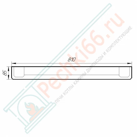 Портал из натурального камня пироксенит мини (ProMetall)