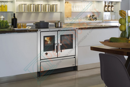 Печь с варочной поверхностью Padova, антрацит (La Nordica)