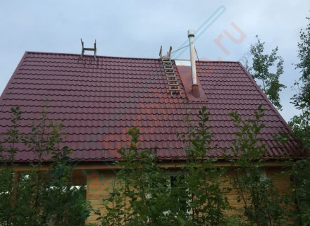 Чугунная печь-камин Guca Lava под ключ (монтаж 07.2016)