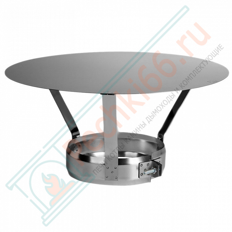 Зонт без изол (НЕРЖ-321/0,5) d-120 (Дымок-Lux)