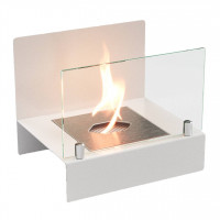 Биокамин Афиша M, белый (LuxFire)