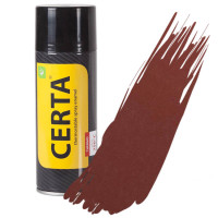 Термостойкая краска аэрозоль 0,52л, коричневый, +500°С (Certa)