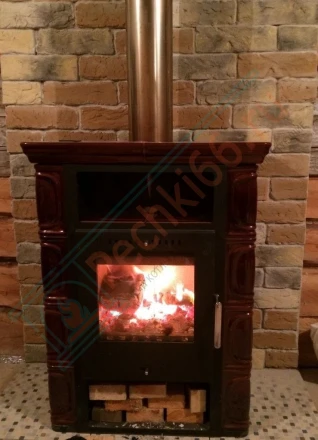 Печь-каминThorma Borgholm keramik под ключ (монтаж 04.2016)