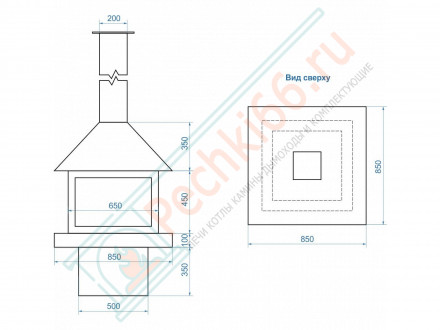 Биокамин GOOD FIRE Куб 850 (LuxFire)