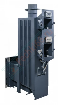 Печь для бани №05Р с двойной каменкой (усиленная) (Тройка) до 60 м3