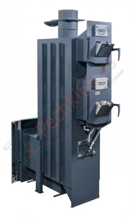 Печь для бани №05Р с двойной каменкой (усиленная) (Тройка) до 60 м3