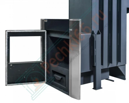 Печь для бани №05Р с двойной каменкой (усиленная) (Тройка) до 60 м3