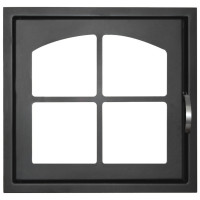 Дверка для камина ДК555-1К (Мета)