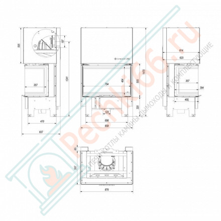 Стальная топка NBC 10 (Kratki)