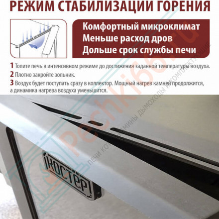 Печь для бани Костёр-Сетка 18 Релакс (Костёр) до 18 м3