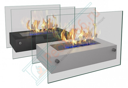 Настольный биокамин Iceberg, белый (ZeFire)