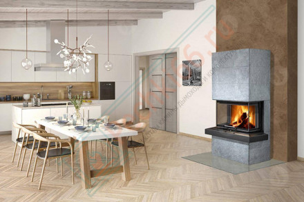 Печь-камин Cara C Akum камень (Romotop)