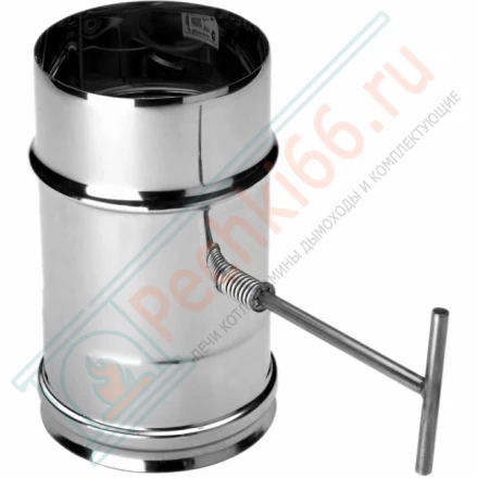 Задвижка L=150 (AISI-321/0,8мм) d-104 (Вулкан)