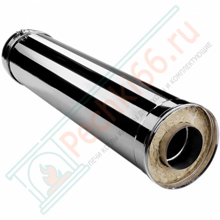 Сэндвич труба V50R с изол L=1000 (AISI-321/0,8-AISI-304/0,5) d-150/250 (Вулкан)