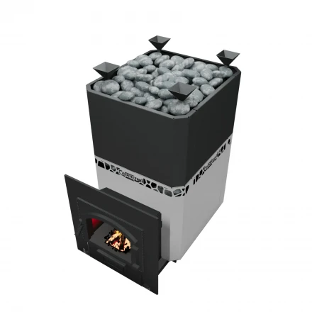 Печь для коммерческой бани Сабантуй PRO 40, панорама