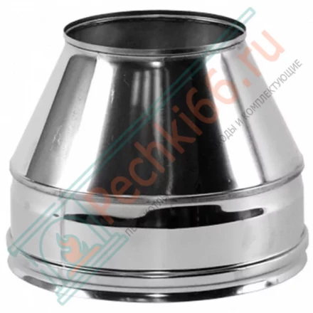 Конус Факел V50R с изол (AISI-321/0,8-ОЦИНК-RAL/0,5) d-160/260 (Вулкан)