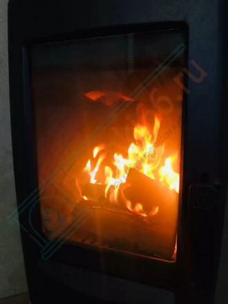 Печь-камин Plamen Aria под ключ (монтаж 07.09.2021)