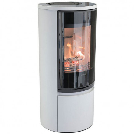 Печь-камин 510G:2 Style, верх стекло, цвет серый (Contura)